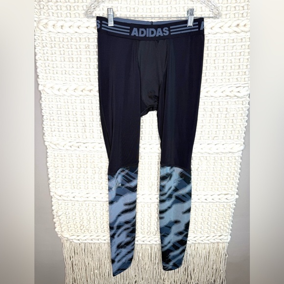 Adidas Men's Tech Fit Performance Tights - Picture 1 of 4